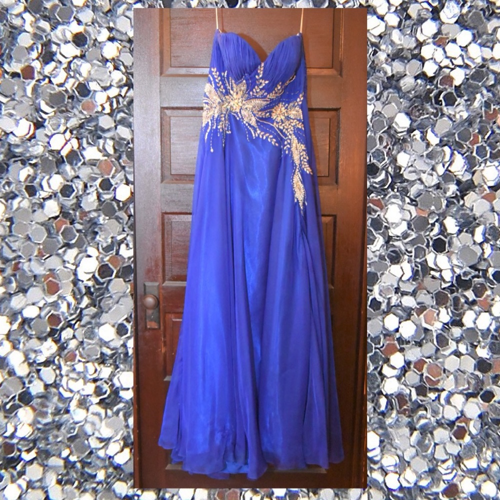 Princess Collection Strapless A-Line Formal Dress